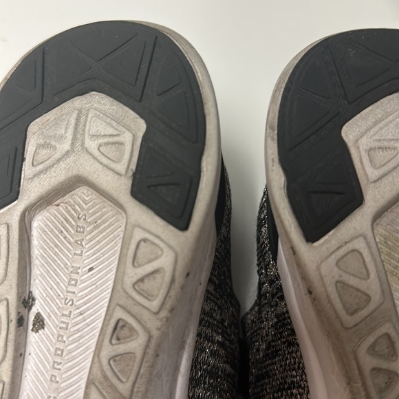 APL Techloom Breeze Sparkly Black and Gold women’s Sz 9 - Picture 9 of 12